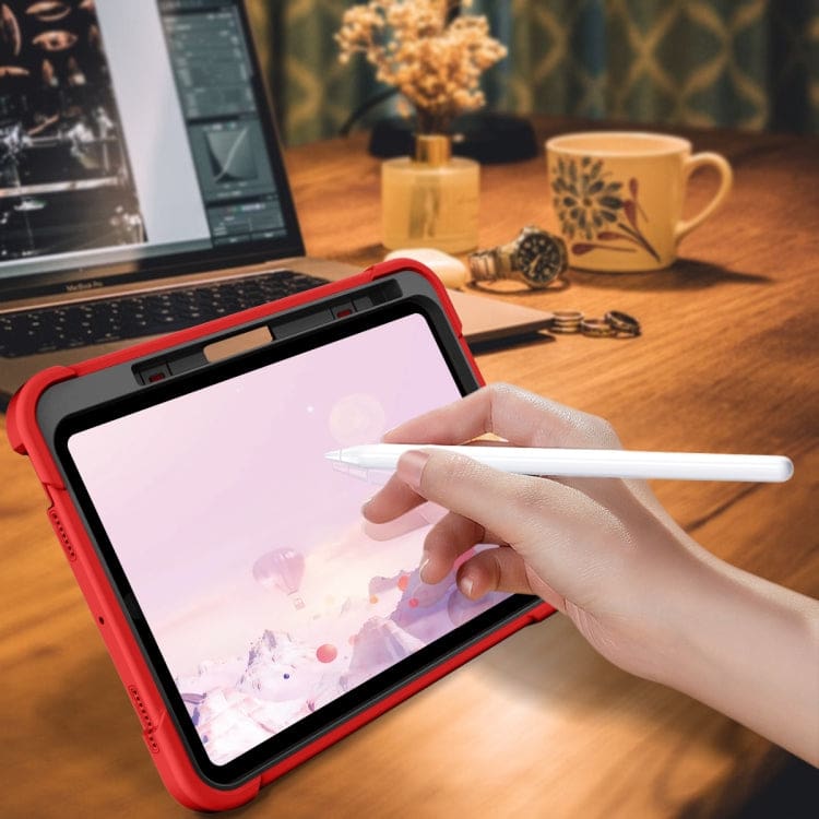 Apple iPad 11 2025 / iPad 10th Gen 10.9 2022 Shockproof Protective Tablet Cover with Stand, Pen Holder - Image 5