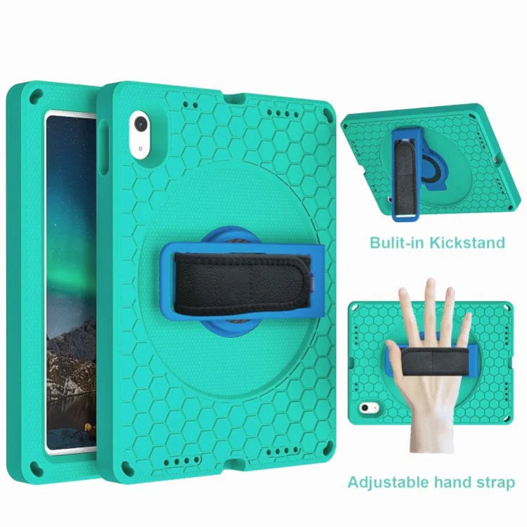 Apple iPad 11 2025 / iPad 10th Gen 10.9 2022 Thick EVA Protective Cover, Rotating Hand Strap, Stand - Image 9