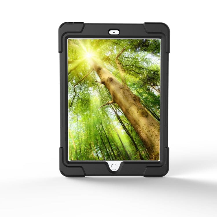 Apple iPad 9.7 2017/2018 - Shock Proof Heavy Duty Protective Tablet Cover, Rotating Hand Grip/Stand - Image 3