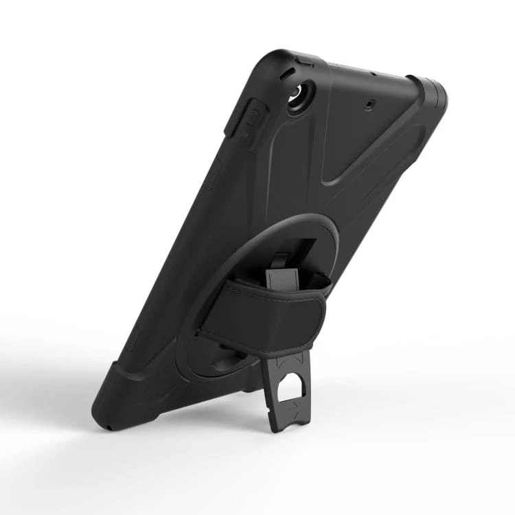 Apple iPad 9.7 2017/2018 - Shock Proof Heavy Duty Protective Tablet Cover, Rotating Hand Grip/Stand - Image 4