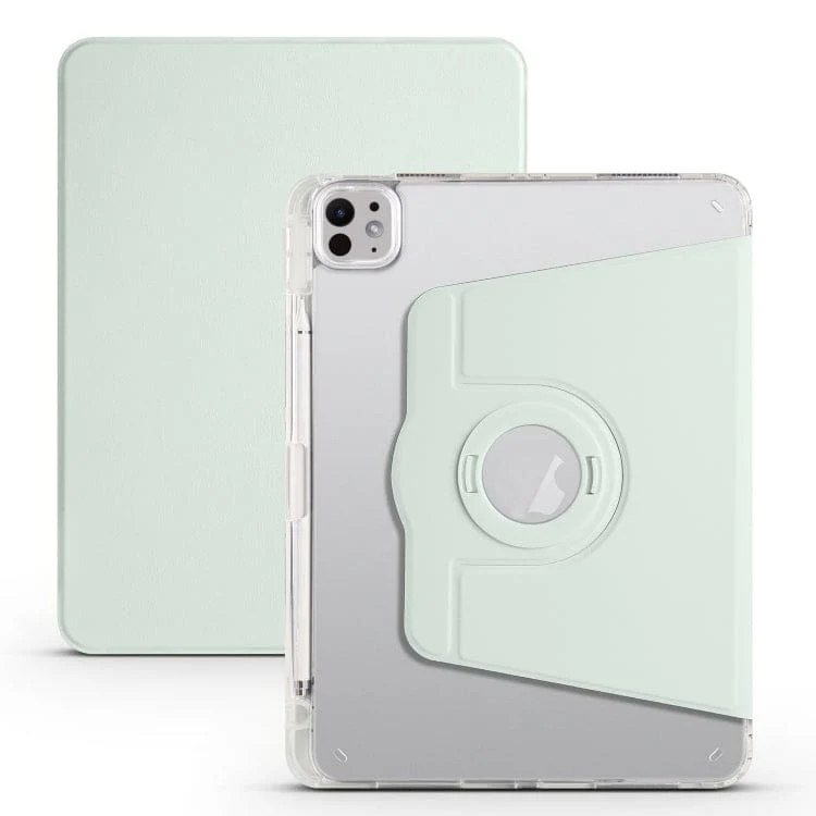 Apple iPad Air 13 2024 360 Rotation Acrylic Cover with Stand