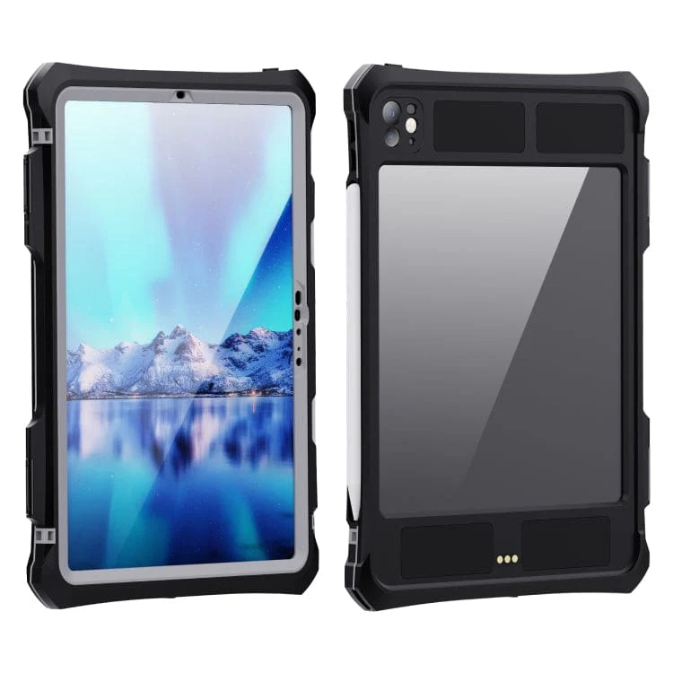 Apple iPad Pro 11 2024 RedPepper Shellbox Waterproof Cover with Swivel Bracket and Lanyard - Image 2