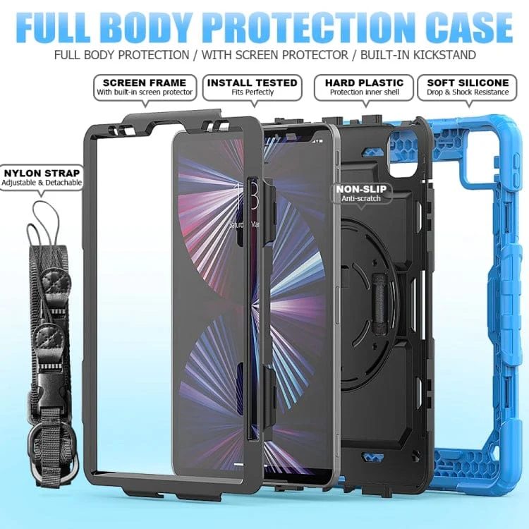 Apple iPad Pro 11 2024 Shockproof Protective Tablet Cover, Screen Protector - Image 5