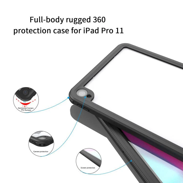 Apple iPad Pro 11 2018 RedPepper Waterproof Cover with Screen Protection - Image 2