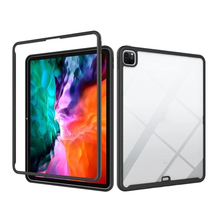 Apple iPad Pro 12.9 2018/2020/2021 - Shockproof Protective Transparent Back Tablet Cover
