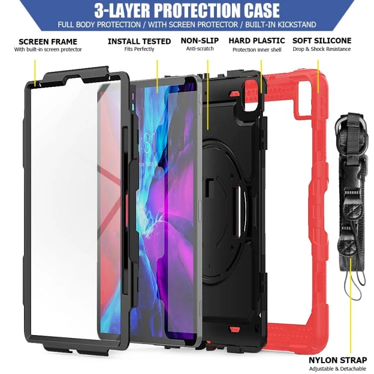 Apple iPad Pro 13 2024 Shockproof Protective Tablet Cover, Screen Protector - Image 5