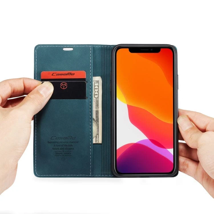 Apple iPhone 11 Pro Max CaseMe 013 Flip Wallet, Card Slots - Image 2