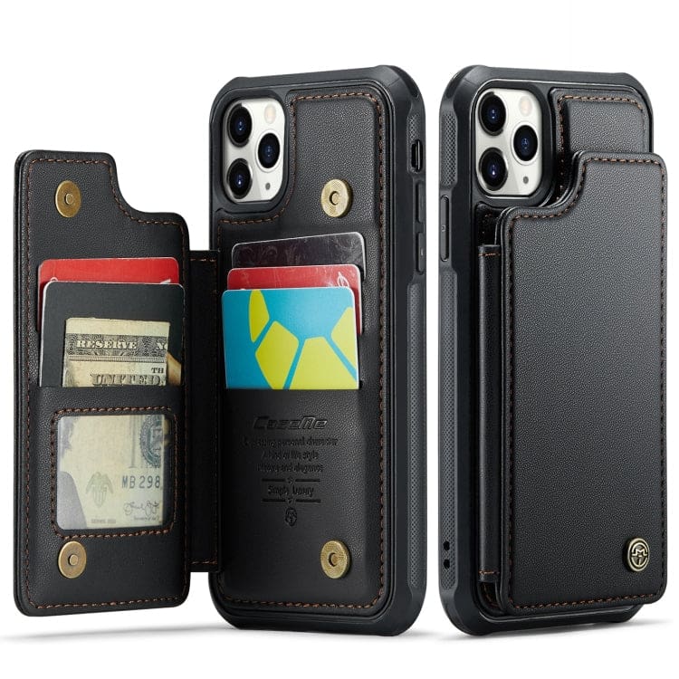 Apple iPhone 11 Pro Max CaseMe C22 RFID Protection Rear Cover with Card Wallet - Image 2