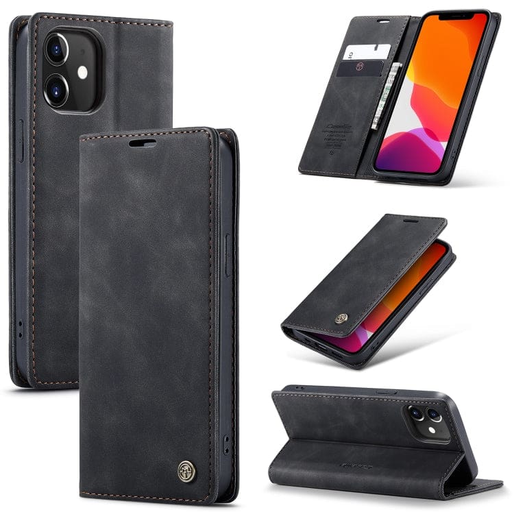Apple iPhone 12 / 12 Pro CaseMe 013 Flip Wallet, Card Slots