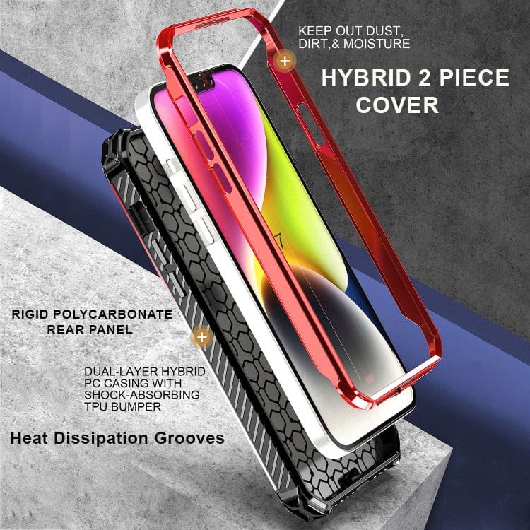 Apple iPhone 12 / 12 Pro Rugged Magsafe Ring Protective Cover - Image 4