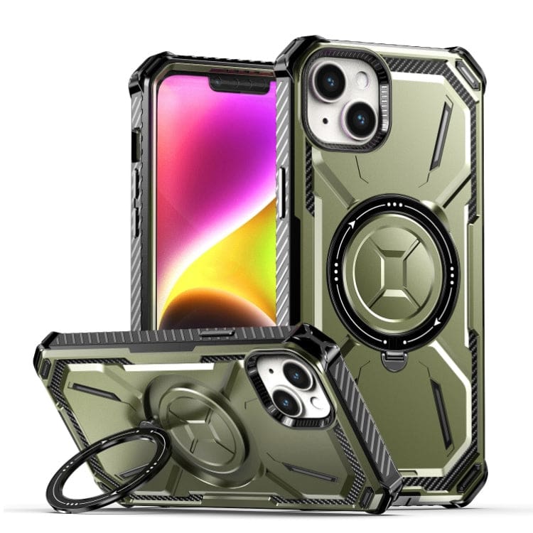 Apple iPhone 12 / 12 Pro Rugged Magsafe Ring Protective Cover - Image 8
