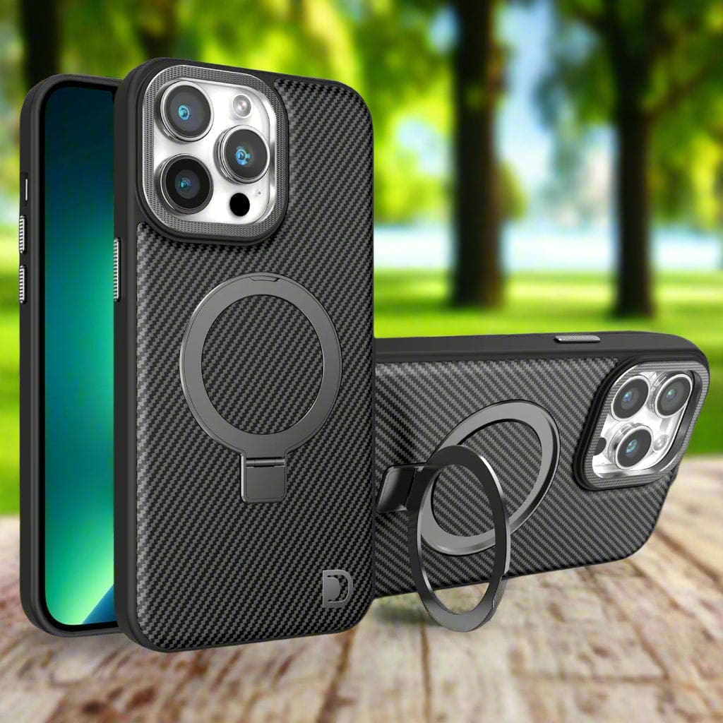 Apple iPhone 12 Pro Max AG 3K Genuine Carbon Fiber, Magsafe Ring Cover