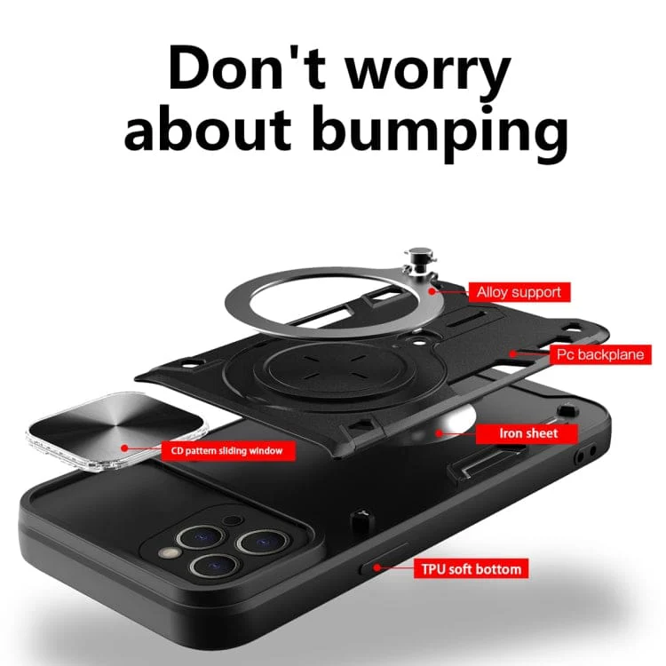 Apple iPhone 11 Pro Camera Shield Rugged Ring Protective Cover - Image 2