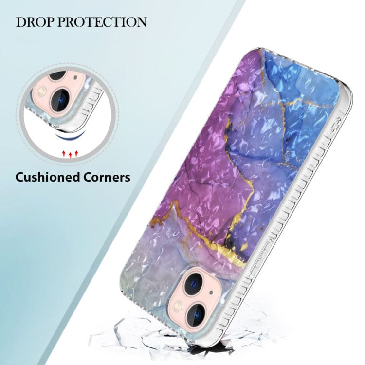 Apple iPhone 13 K16 Patterned Clear Protective Cover, Cushioned Corner Protection - Image 6