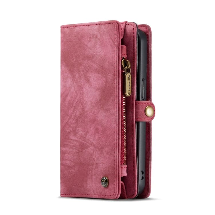 Apple iPhone 13 Mini CaseMe 008 2-In-1, 8 Card Zip Wallet with Detachable Phone Cover - Image 2