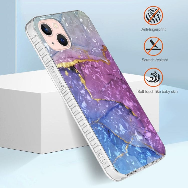 Apple iPhone 13 Mini K16 Patterned Clear Protective Cover, Cushioned Corner Protection - Image 6