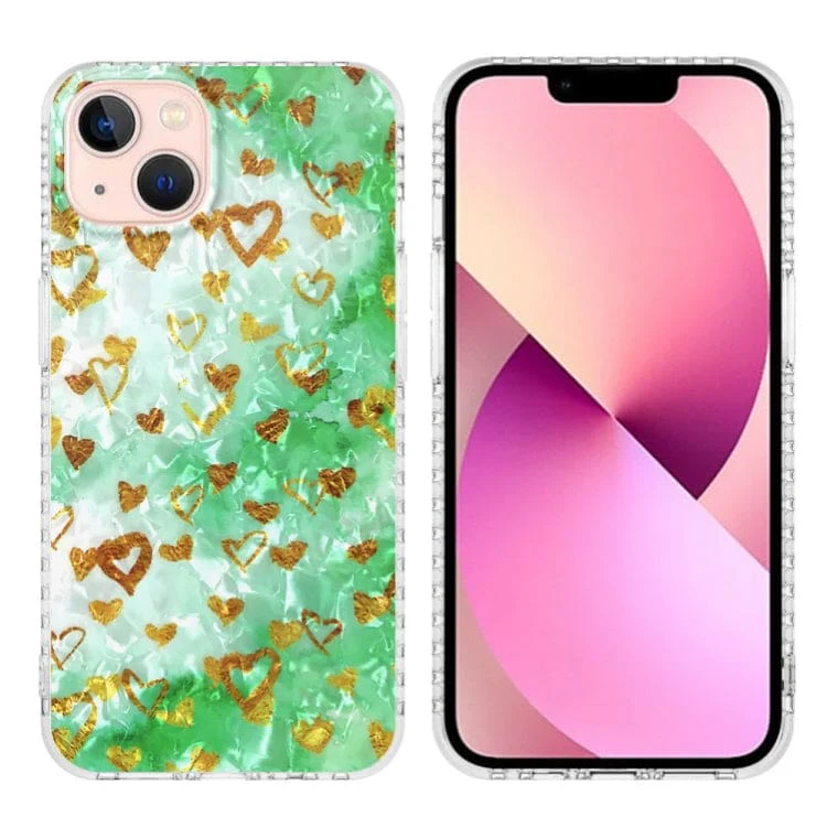 Apple iPhone 13 Mini K16 Patterned Clear Protective Cover, Cushioned Corner Protection - Image 7