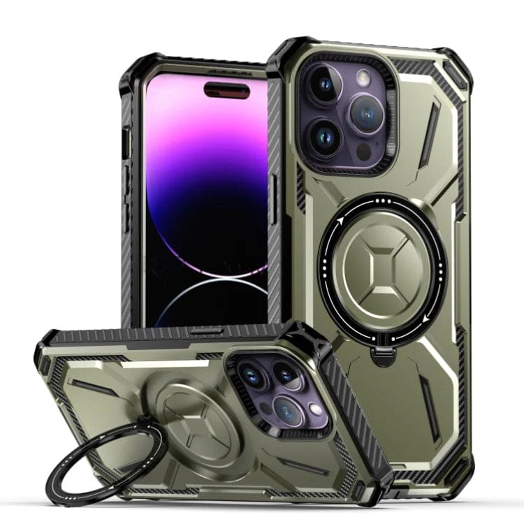 Apple iPhone 13 Pro - Rugged Magsafe Ring Protective Cover - Image 8