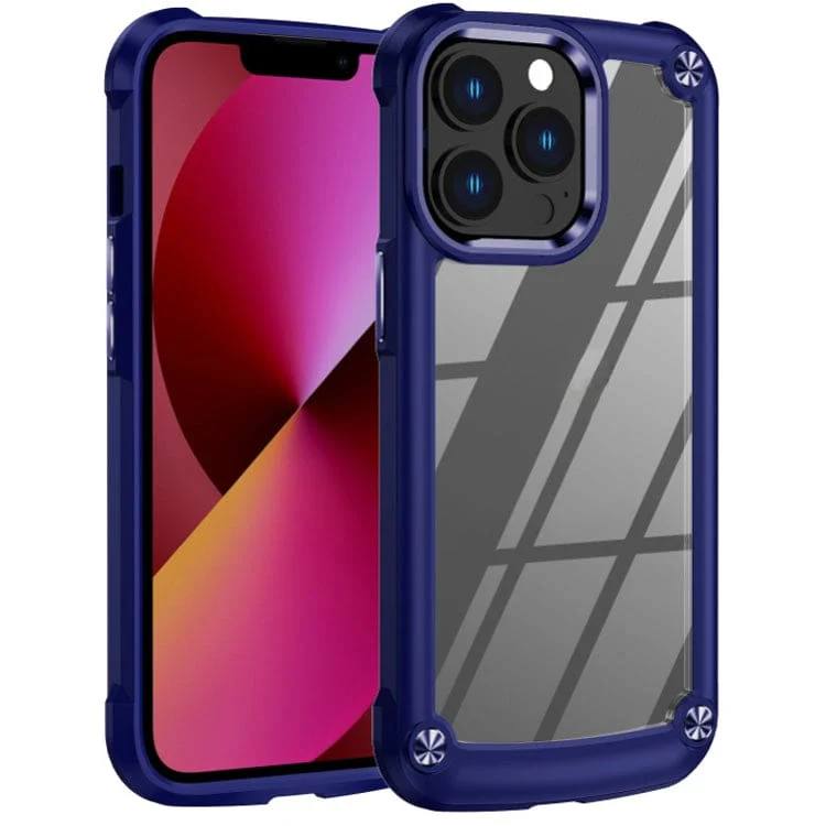 Apple iPhone 13 Pro Max Campro Shockproof Cover, Transparent Rear Panel with Camera Protection Ring - Image 7
