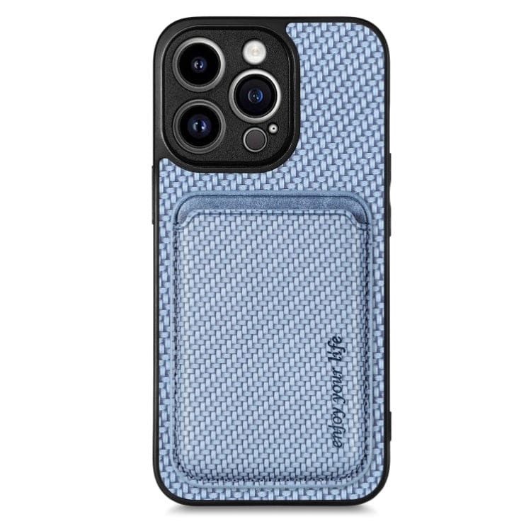 Apple iPhone 13 Pro Max Carbon Magsafe Cover with Removable Card Wallet - Image 7