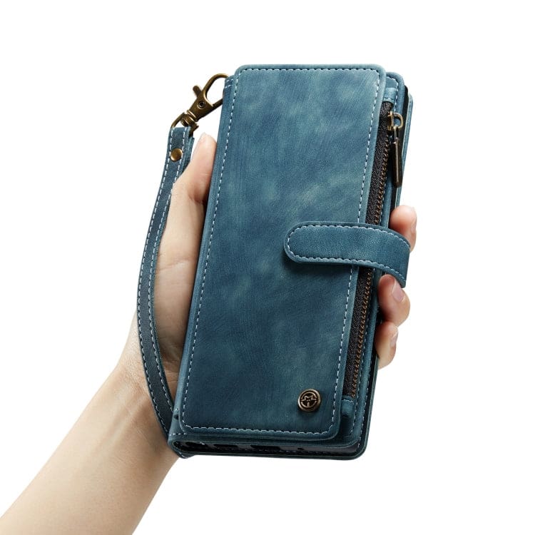 Apple iPhone 14 - CaseMe C30 Multifunction Wallet, Zip Pocket, 7 Card Slots - Image 6