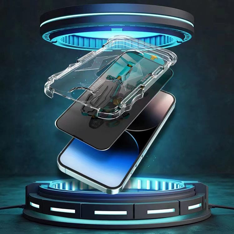 Apple iPhone 14 Easy-Fit Anti-Spy Glass Screen Protector - Image 3