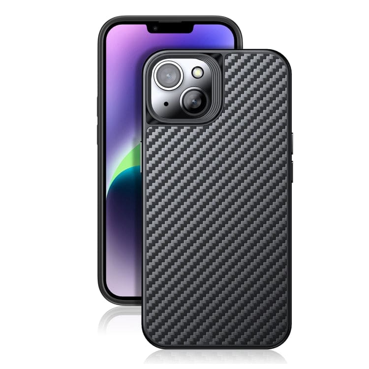 Apple iPhone 14 Plus Kevlar Carbon Maximum Protection Rear Cover
