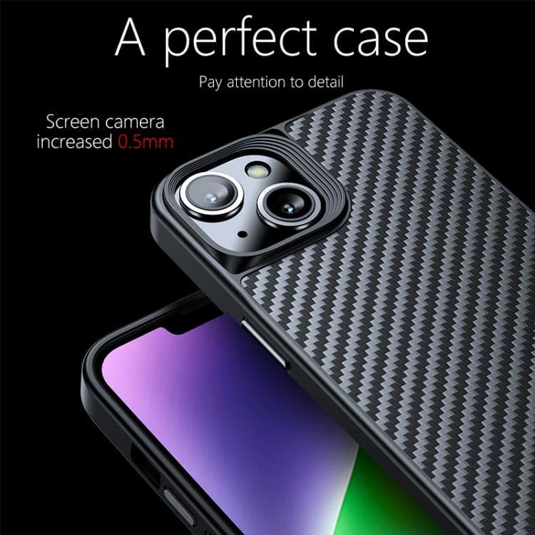 Apple iPhone 14 Plus Kevlar Carbon Maximum Protection Rear Cover - Image 7