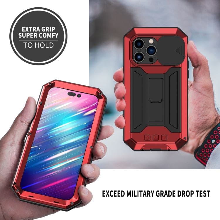 Apple iPhone 14 Pro - RJust Metal Rugged Protection with Screen Protector - Image 7
