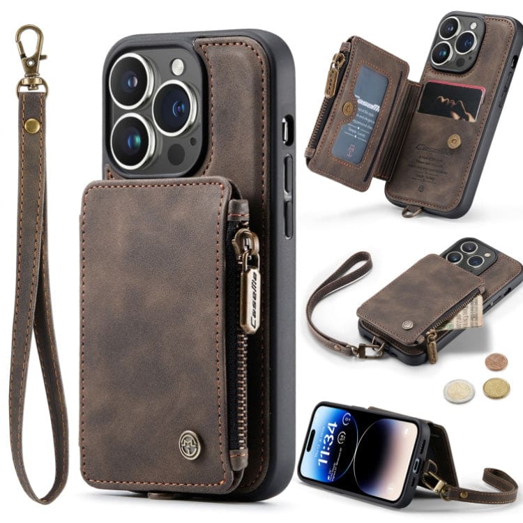 Apple iPhone 14 PRO CaseMe C20 Rear Wallet Cover, Card Slots, RFID Blocking - Image 6