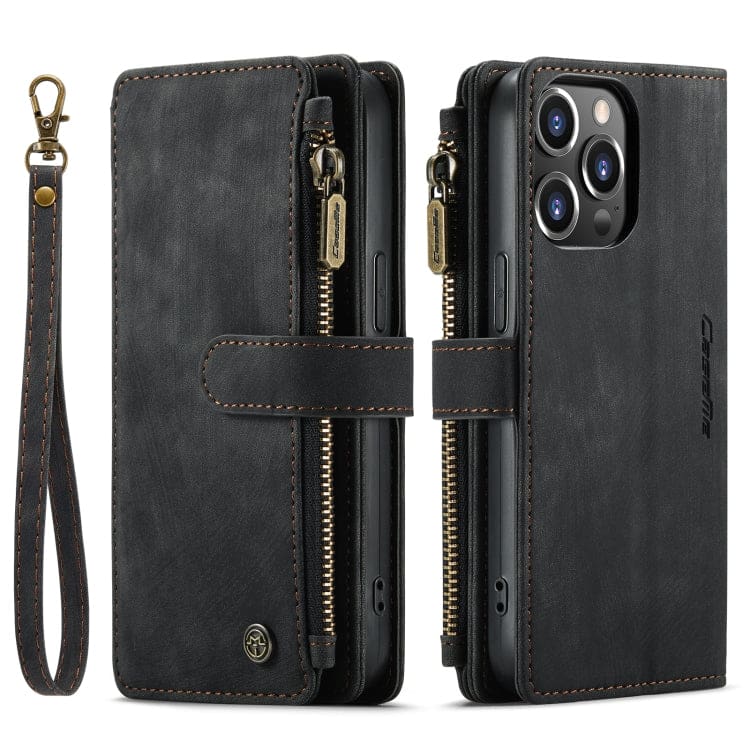 Apple iPhone 14 PRO - CaseMe C30 Multifunction Wallet, Zip Pocket, 7 Card Slots - Image 2