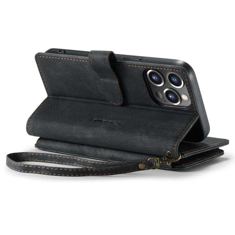 Apple iPhone 14 PRO - CaseMe C30 Multifunction Wallet, Zip Pocket, 7 Card Slots - Image 5