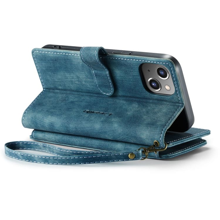 Apple iPhone 14 Plus CaseMe C30 Multifunction Wallet, Zip Pocket, 7 Card Slots - Image 5