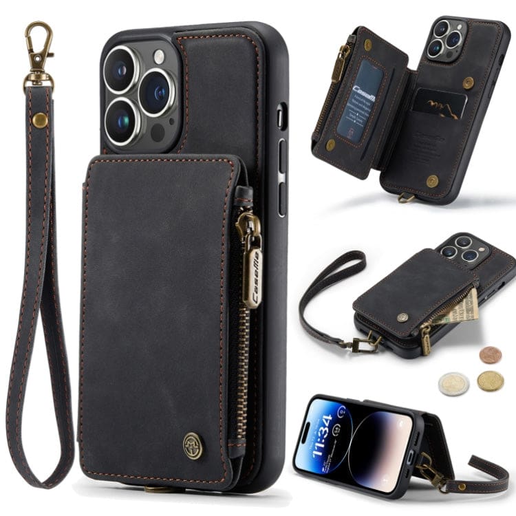 Apple iPhone 14 PRO MAX CaseMe C20 Rear Wallet Cover, Card Slots, RFID Blocking - Image 7