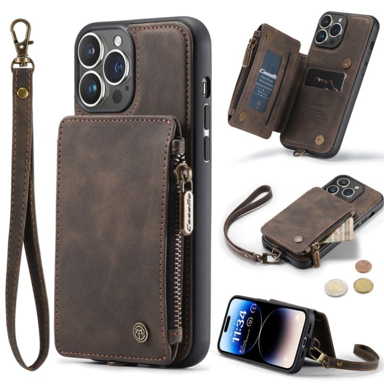 Apple iPhone 14 PRO MAX CaseMe C20 Rear Wallet Cover, Card Slots, RFID Blocking - Image 9