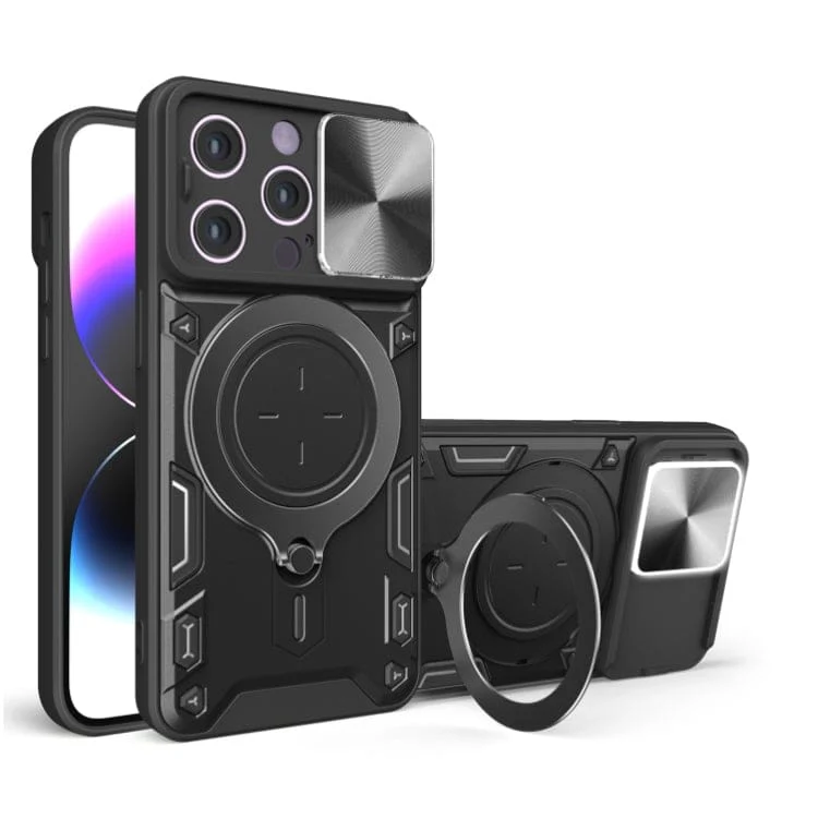 Apple iPhone 14 Pro - Cam Shield Rugged Ring Protective Cover - Image 7
