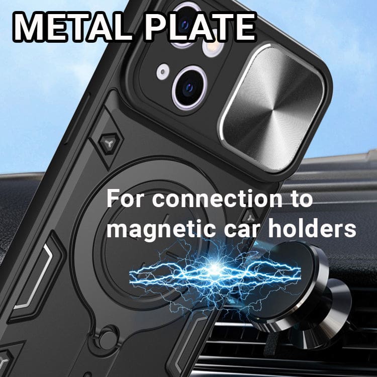 Apple iPhone 14 Pro - Cam Shield Rugged Ring Protective Cover - Image 5