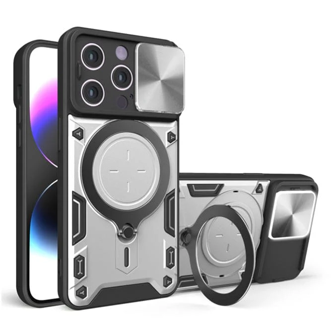 Apple iPhone 14 Pro - Cam Shield Rugged Ring Protective Cover - Image 9