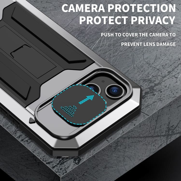 Apple iPhone 14 - RJust Metal Rugged Protection with Screen Protector - Image 6