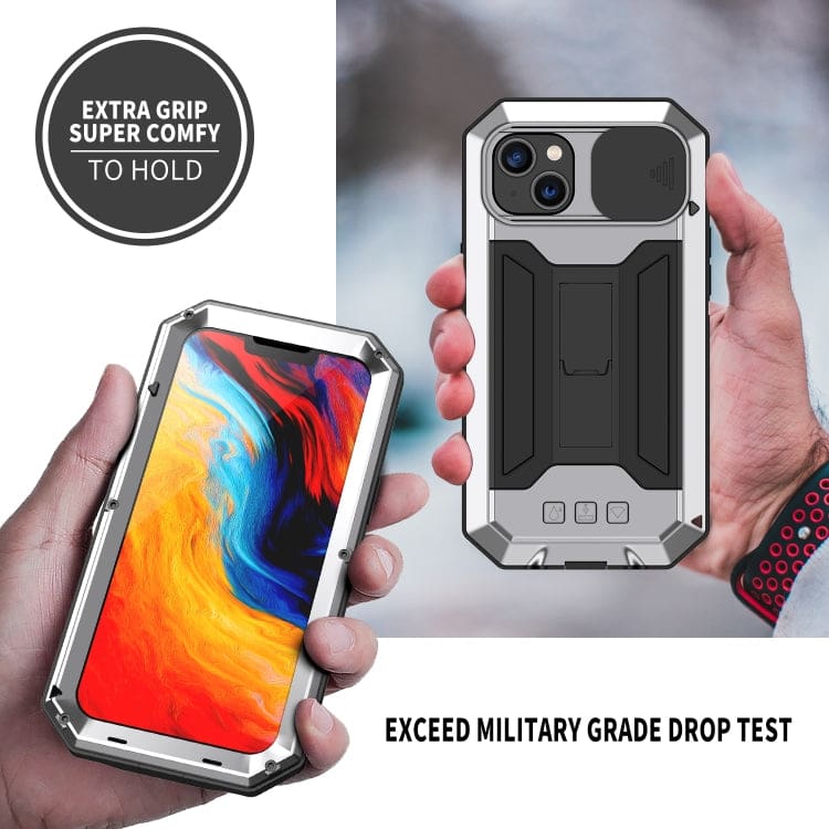 Apple iPhone 14 - RJust Metal Rugged Protection with Screen Protector - Image 7
