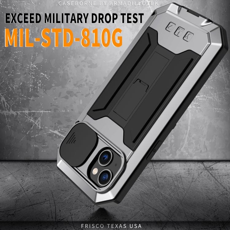 Apple iPhone 14 - RJust Metal Rugged Protection with Screen Protector - Image 8