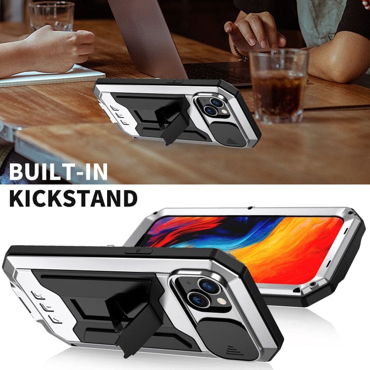 Apple iPhone 14 - RJust Metal Rugged Protection with Screen Protector - Image 9