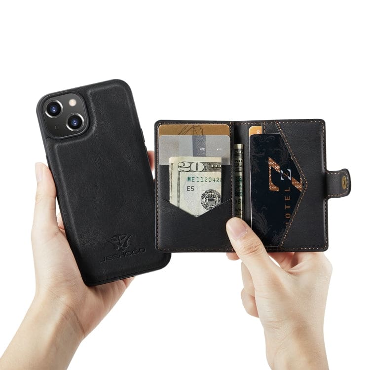 Apple iPhone 14 - JH Cover with Magnetic Detachable Wallet, Self Aligning - Image 6