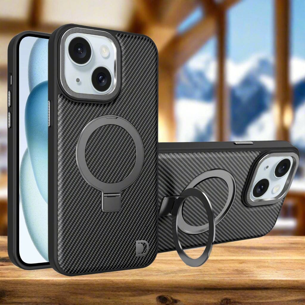 Apple iPhone 15 AG 3K Carbon Fiber, Magsafe Ring Cover