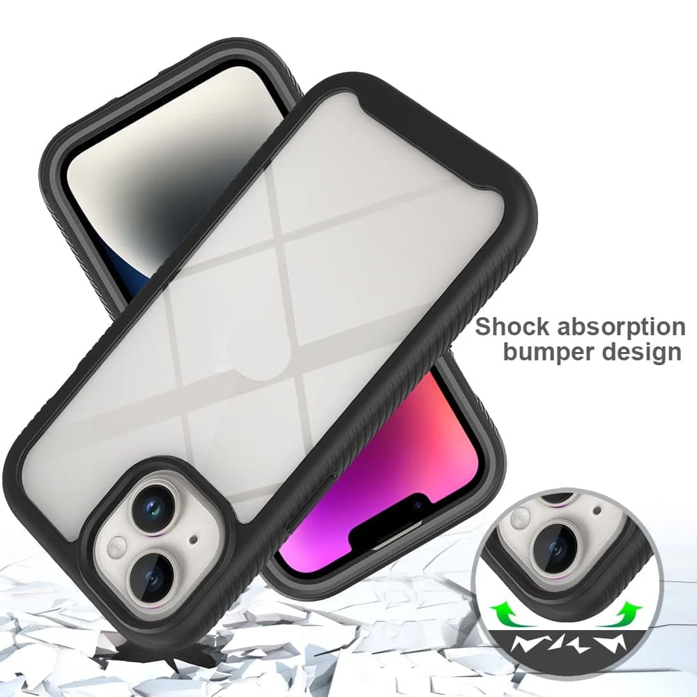 Apple iPhone 15 Full Enclosure Cover, Built-In Screen Protector - Image 6
