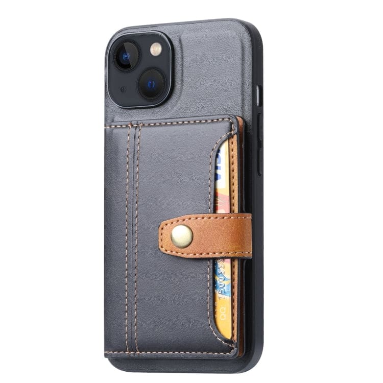 Apple iPhone 15 Plus Folding Rear 5 Card Wallet Cover - Image 2