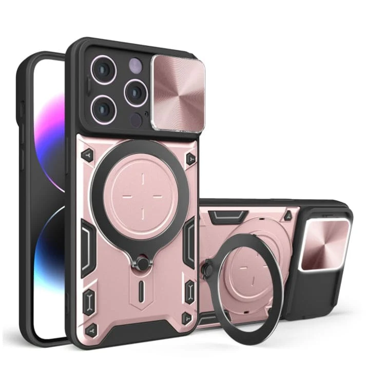 Apple iPhone 15 Pro Cam Shield Rugged Ring Protective Cover - Image 8