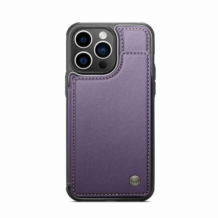 Apple iPhone 15 Pro CaseMe C22 PU Leather Card Wallet Cover - Image 2
