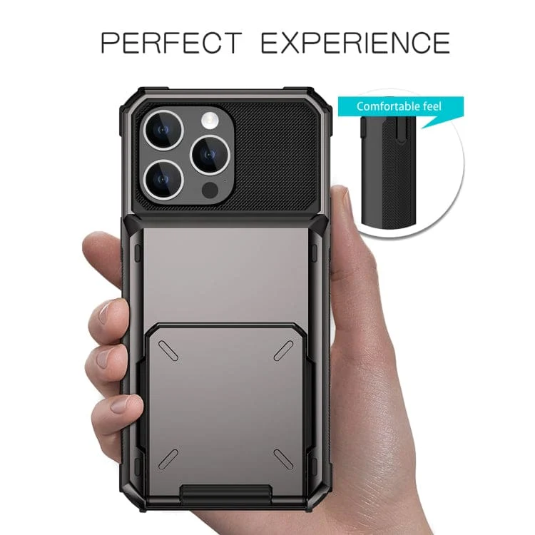Apple iPhone 15 Pro Hard Cover with Card Storage Door - Image 3