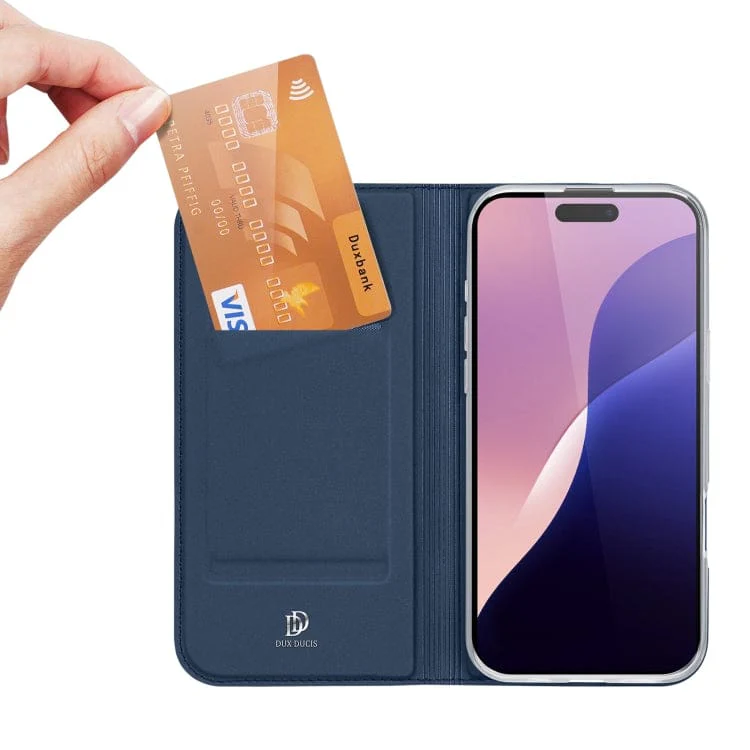 Apple iPhone 16 Pro Dux Ducis Slim Skin Flip Cover - Image 3